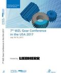 Brecher / Klocke |  7th WZL Gear Conference in the USA | Buch |  Sack Fachmedien