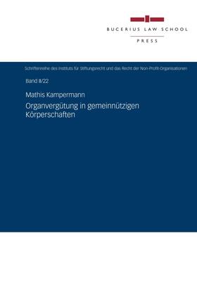 Kampermann | Organvergütung in gemeinnützigen Körperschaften | Buch | 978-3-86381-186-0 | sack.de