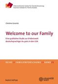 Geserick |  Welcome to Our Family | Buch |  Sack Fachmedien