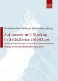 Maier Reinhard / Wrana |  Autonomie und Struktur in Selbstlernarchitekturen | eBook | Sack Fachmedien