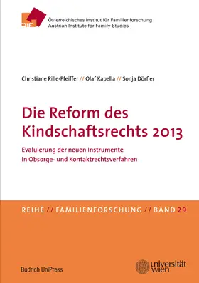 Rille-Pfeiffer / Kapella / Dörfler | Die Reform des Kindschaftsrechts 2013 | E-Book | www.sack.de