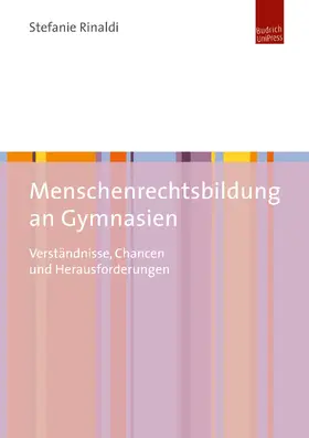 Rinaldi |  Menschenrechtsbildung an Gymnasien | Buch |  Sack Fachmedien