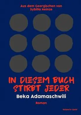 Adamashwili |  In diesem Buch stirbt jeder | Buch |  Sack Fachmedien