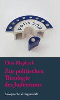 Klapheck |  Zur politischen Theologie des Judentums | Buch |  Sack Fachmedien