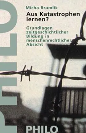 Brumlik |  Aus Katastrophen lernen? | eBook | Sack Fachmedien
