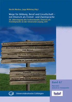 Mackus / Möhring |  Wege für Bildung, Beruf und Gesellschaft - mit Deutsch als Fremd- und Zweitsprache | Buch |  Sack Fachmedien