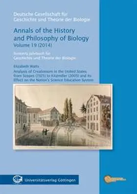 Watts |  Analysis of Creationism in the United States from Scopes (1925) to Kitzmiller (2005) and its Effect on the Nation´s Science Education System | Buch |  Sack Fachmedien