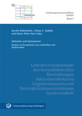 Rabenstein / Stubbe / Horn |  Inklusion und Gymnasium | Buch |  Sack Fachmedien