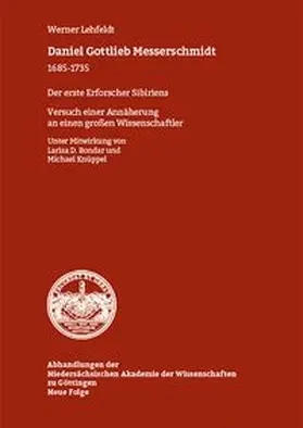 Lehfeldt |  Daniel Gottlieb Messerschmidt (1685–1735) | Buch |  Sack Fachmedien