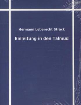 Strack |  Einleitung in den Talmud | Buch |  Sack Fachmedien