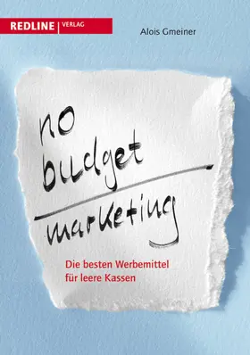 Gmeiner | No-Budget-Marketing | E-Book | www.sack.de