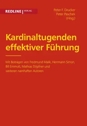 Drucker / Paschek |  Kardinaltugenden effektiver Führung | eBook | Sack Fachmedien