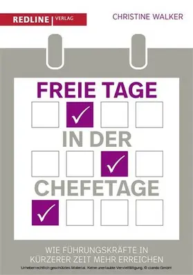 Walker | Freie Tage in der Chefetage | E-Book | sack.de