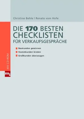 Behle |  Die 170 besten Checklisten für Verkaufsgespräche | eBook | Sack Fachmedien