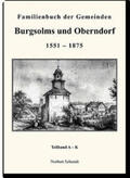 Schmidt |  Familienbuch Burgsolms und Oberndorf 1551-1875 | Buch |  Sack Fachmedien