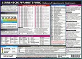 Schulze |  Info-Tafel Binnenschifffahrtsfunk | Sonstiges |  Sack Fachmedien