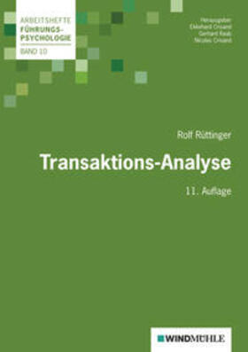 Rüttinger / Crisand / Raab |  Transaktions-Analyse | Buch |  Sack Fachmedien