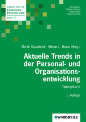 Sauerland / Braun / Crisand |  Aktuelle Trends in der Personal- und Organisationsentwicklung | Buch |  Sack Fachmedien