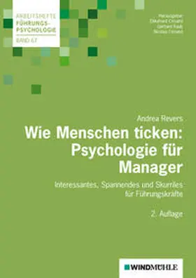 Revers / Crisand / Raab |  Wie Menschen ticken: Psychologie für Manager | Buch |  Sack Fachmedien