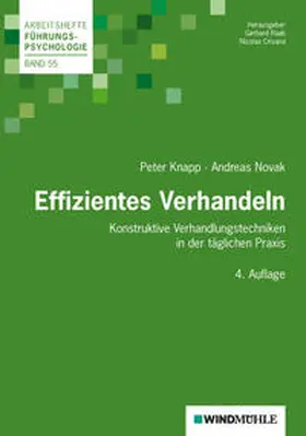 Knapp / Novak / Crisand |  Effizientes Verhandeln | Buch |  Sack Fachmedien