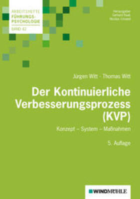 Witt / Crisand / Raab |  Der Kontinuierliche Verbesserungsprozess (KVP) | Buch |  Sack Fachmedien