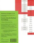 Schnapp |  Dürckheim-Griffregister Nr. 463: Gesetze über die Berliner Verwaltung | Buch |  Sack Fachmedien