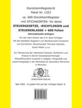 Dürckheim Verlag München | Sparpaket: Dürckheim-Register 550 Griffregister mit Stichworten + 550 Folien | Buch | sack.de