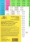 Glaubitz / Dürckheim |  WIRTSCHAFTSGESETZE-STEUERRECHT (BGB, HGB, GmbHG, AktG, UmwG) Dürckheim-Griffregister Nr. 2047 (2018) mit Stichworten | Buch |  Sack Fachmedien