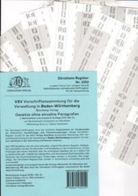 Dürckheim | DürckheimRegister® VSV BADEN-WÜRTTEMBERG (2021), BOORBERG Verlag | Sonstiges | 978-3-86453-225-2 | sack.de
