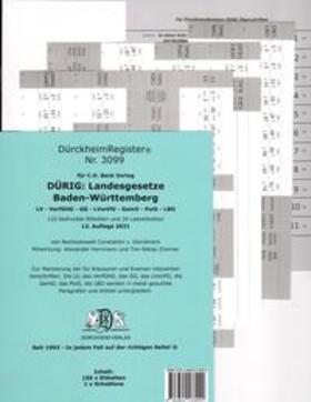 Dürckheim | DürckheimRegister® für DÜRIG: BADEN-WÜRTTEMBERG, C.H. Beck Verlag | Sonstiges | 978-3-86453-309-9 | sack.de