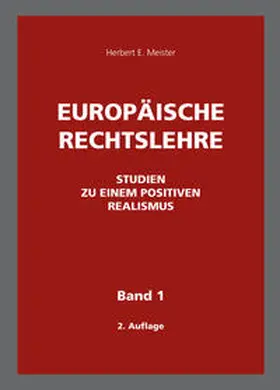 Meister |  Europäische Rechtslehre | Buch |  Sack Fachmedien