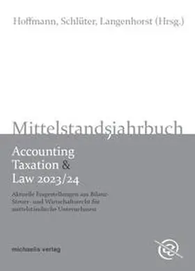 Michaelis |  Mittelstandsjahrbuch - Accounting, Taxation & Law 2023/24 | Buch |  Sack Fachmedien