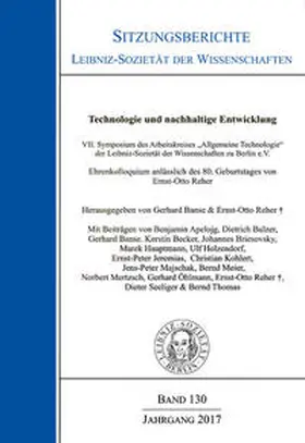  Technologie und nachhaltige Entwicklung | Buch |  Sack Fachmedien