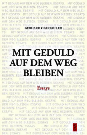 Oberkofler |  Mit Geduld auf dem Weg bleiben | Buch |  Sack Fachmedien