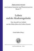 Haßler |  Leibniz und der Akademiegedanke | Buch |  Sack Fachmedien