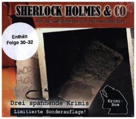  Sherlock Holmes & Co - Die Krimi Box 10 (3CD) | Sonstiges |  Sack Fachmedien