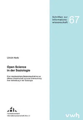 Herb |  Open Science in der Soziologie | Buch |  Sack Fachmedien