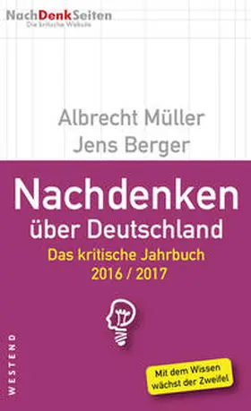 Müller / Berger |  Nachdenken über Deutschland | Buch |  Sack Fachmedien