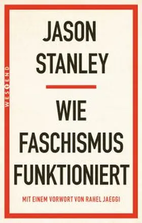 Stanley |  Wie Faschismus funktioniert | Buch |  Sack Fachmedien