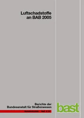 Baum / Hasskelo / Becker |  Luftschadstoffe an BAB 2005 | Buch |  Sack Fachmedien