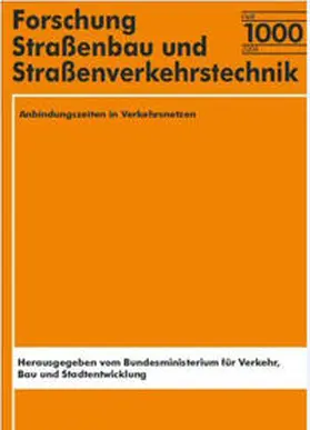 Friedrich / Galster |  Anbindungszeiten in Verkehrsnetzen | Buch |  Sack Fachmedien