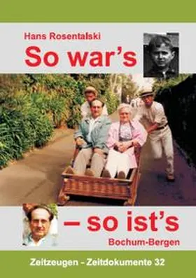 Rosentalski |  So war's - so ist's | Buch |  Sack Fachmedien