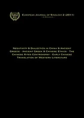 Woesler |  European Journal of Sinology 2 (2011) | Buch |  Sack Fachmedien