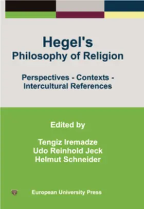 Iremadze / Jeck / Schneider |  Hegel’s Philosophy of Religion | Buch |  Sack Fachmedien