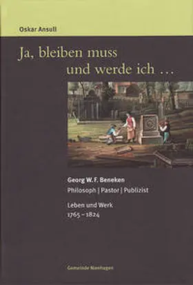 Ansull |  'Ja, bleiben muss und werde ich' | Buch |  Sack Fachmedien