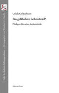 Goldenbaum |  Ein gefälschter Leibnizbrief? | Buch |  Sack Fachmedien
