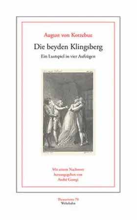 Kotzebue / Georgi |  Die beiden Klingsberg | Buch |  Sack Fachmedien