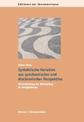 Rinke |  Syntaktische Variation aus synchronischer und diachronischer Perspektive | Buch |  Sack Fachmedien