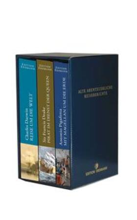 Darwin / Drake / Pigafetta |  Aktionsbox Edition Erdmann Weltumsegelung | Buch |  Sack Fachmedien