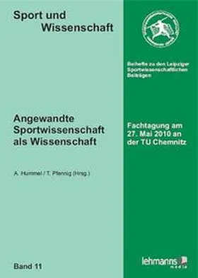 Hummel / Pfennig |  Angewandte Sportwissenschaft als Wissenschaft | Buch |  Sack Fachmedien